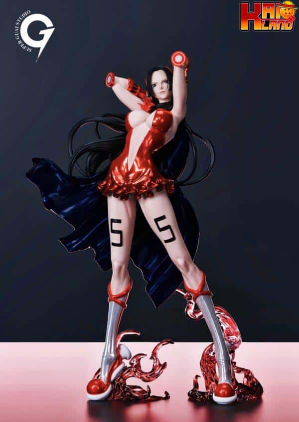 One Piece Super Guai Studio Germa Combat Suit Boa Hancock Resin Statue 2