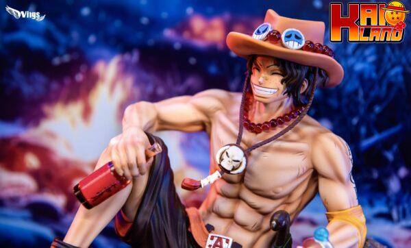 One Piece Wings Studio Ace Resin Statue 2