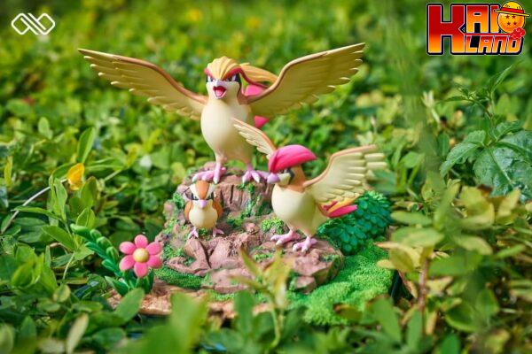 Pokemon Infinite Studio Evolutions Pidgeot Resin Statue 4