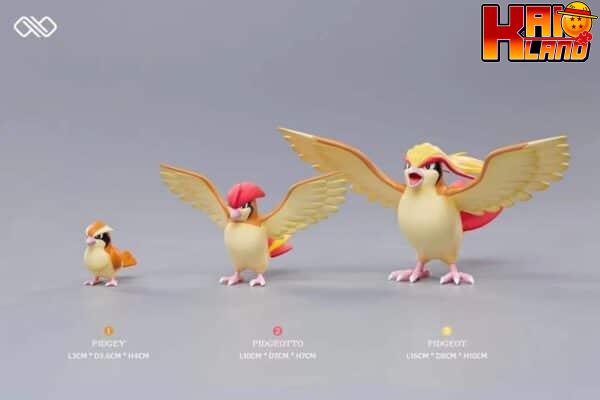 Pokemon Infinite Studio Evolutions Pidgeot Resin Statue 7