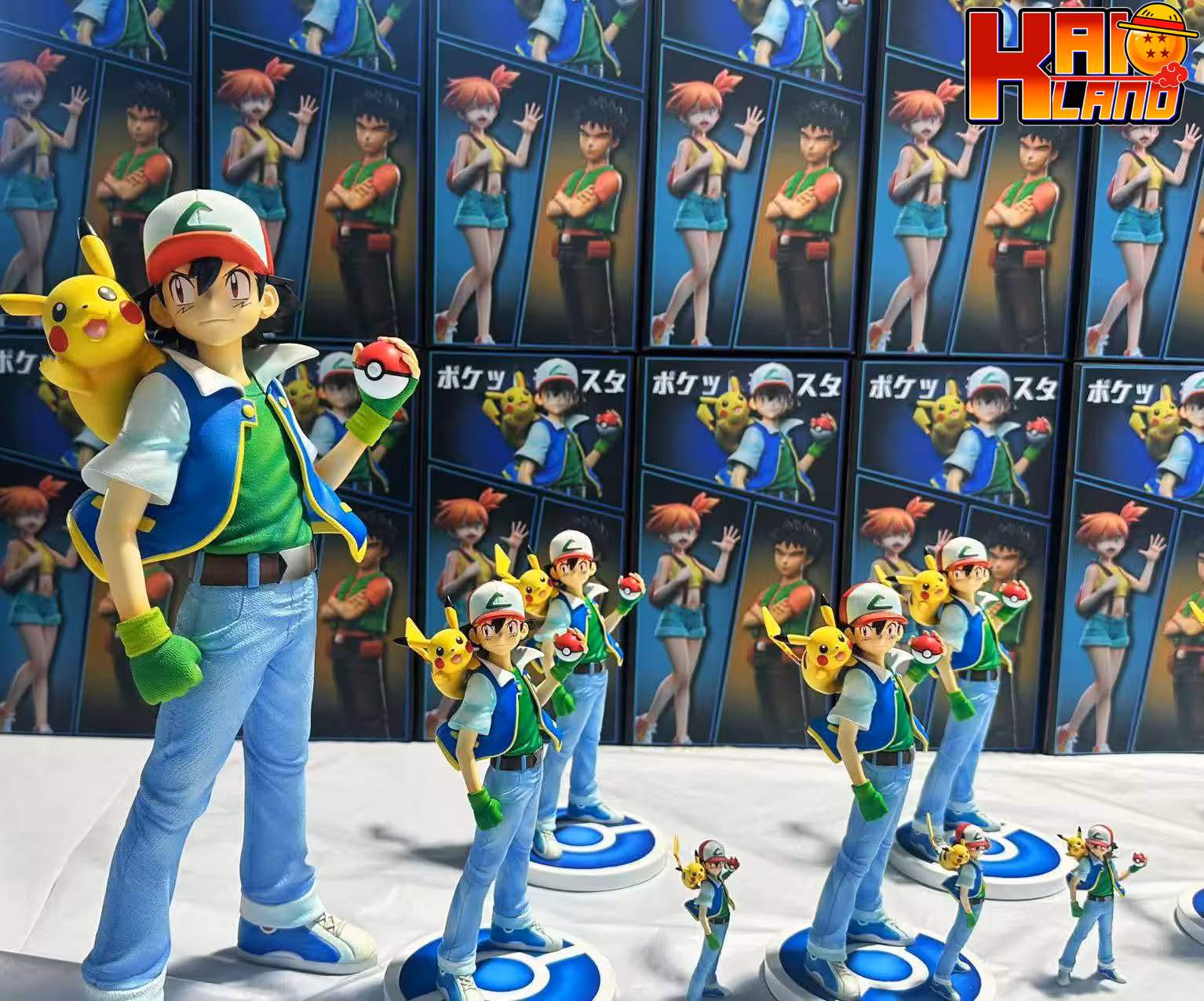 Pokemon MG Studio ASH Ketchum Resin Statue