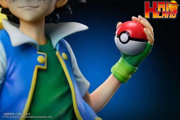 Pokemon MG Studio ASH Ketchum Resin Statue 6