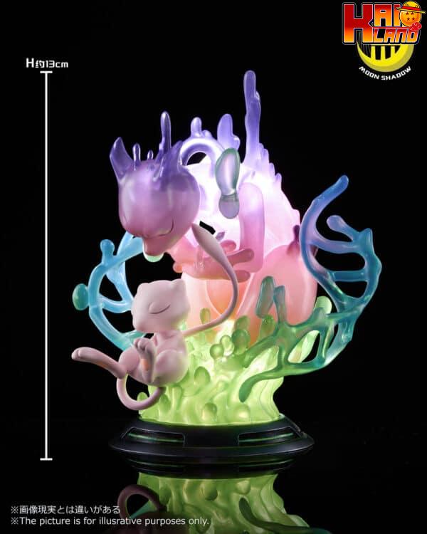 Pokemon Moon Shadow Studio Mewtwo Resin Statue 2