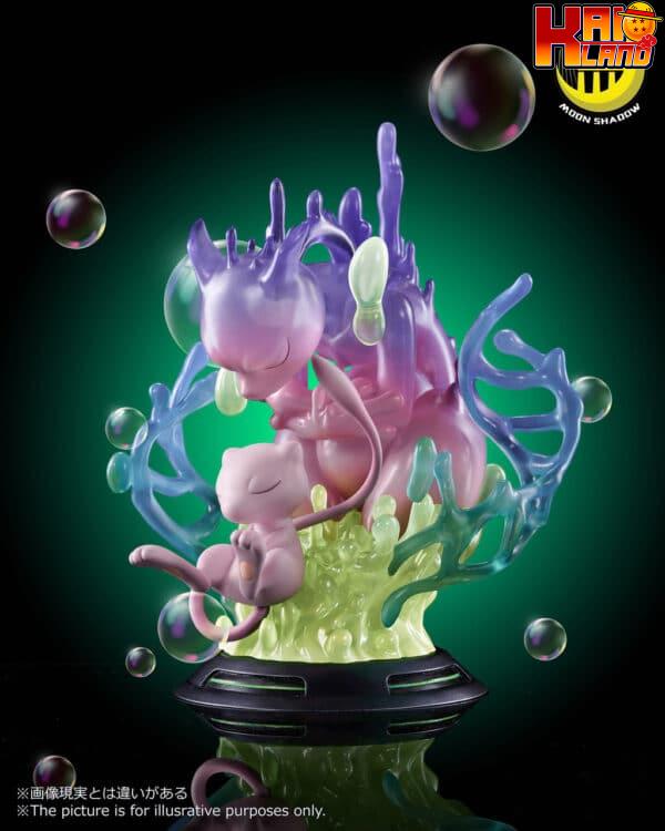 Pokemon Moon Shadow Studio Mewtwo Resin Statue 3