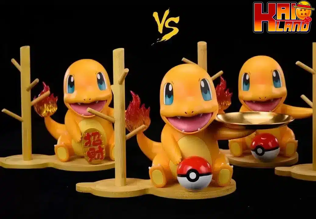 Pokemon VS Studio Charmander Resin Statue