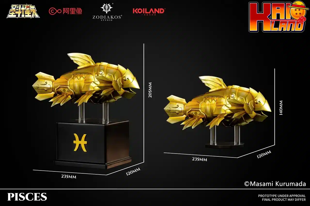 Saint Seiya Zodiakos Studio Pisces Cloth Licensed Resin Statue
