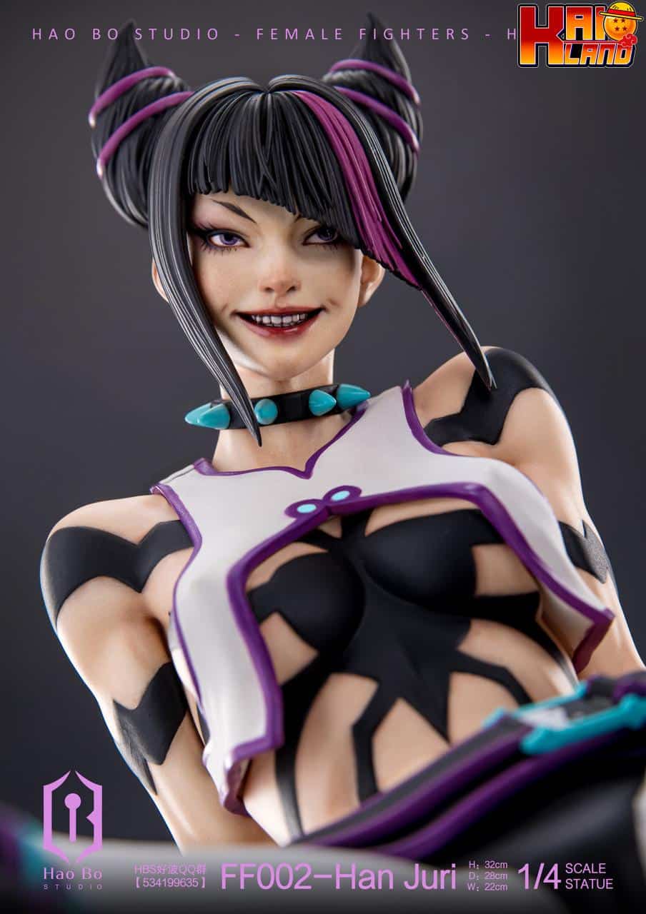 Juri ストリートファイター HaoBo スタジオ ハン ジュリ 樹脂製スタチュー - Kaioland