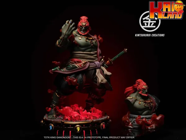 The Legend of Zelda Kintsukuroi Creations King Ganondorf Resin Statue 1