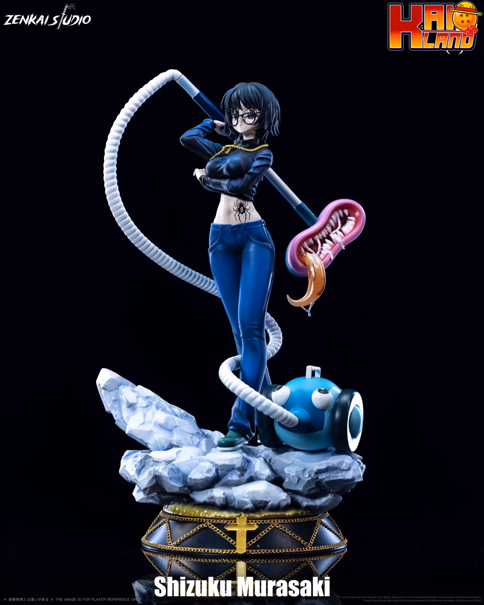Hunter x Hunter Zenkai Studio Shizuku Murasaki Resin Statue