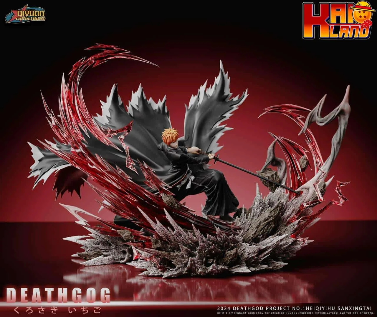 Bleach QiYuan Studio Ichigo Resin Statue