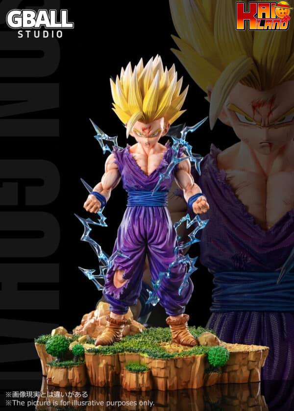 Dragon Ball GBALL Studio Gohan Resin Statue 3