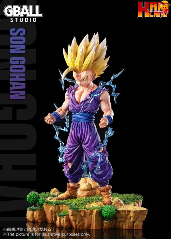 Dragon Ball GBALL Studio Gohan Resin Statue 6
