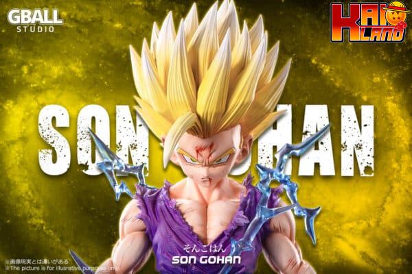 Dragon Ball GBALL Studio Gohan Resin Statue 8