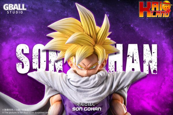 Dragon Ball GBALL Studio Gohan Resin Statue 9