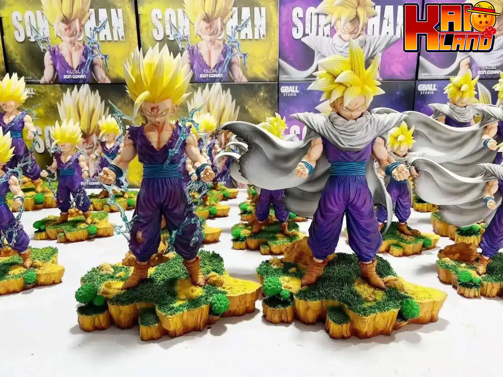 Dragon Ball GBALL Studio Gohan Resin Statue