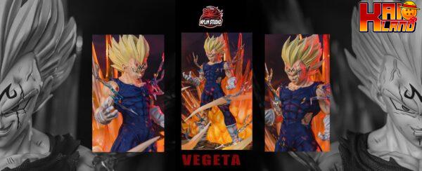 Dragon Ball Kylin Studio Majin Vegeta Resin Statue 4