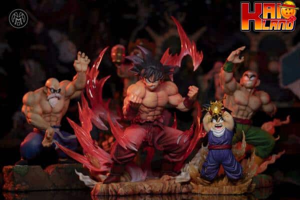 Dragon Ball MM Studio Kaioken Goku Resin Statue 4