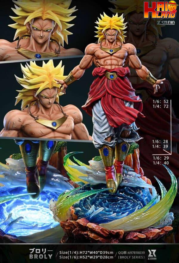 Dragon Ball Z Studio Broly Resin Statue 2