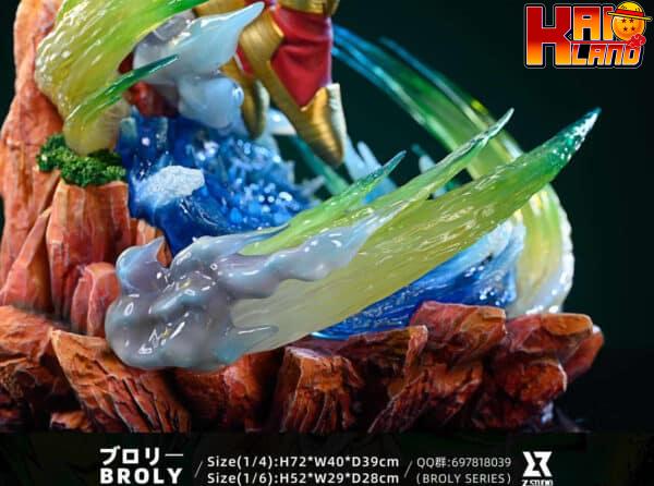 Dragon Ball Z Studio Broly Resin Statue 5