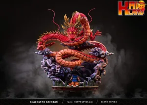 Dragon Ball Z x DIM Studio GT BlackStar/Red Shenron Resin Statue