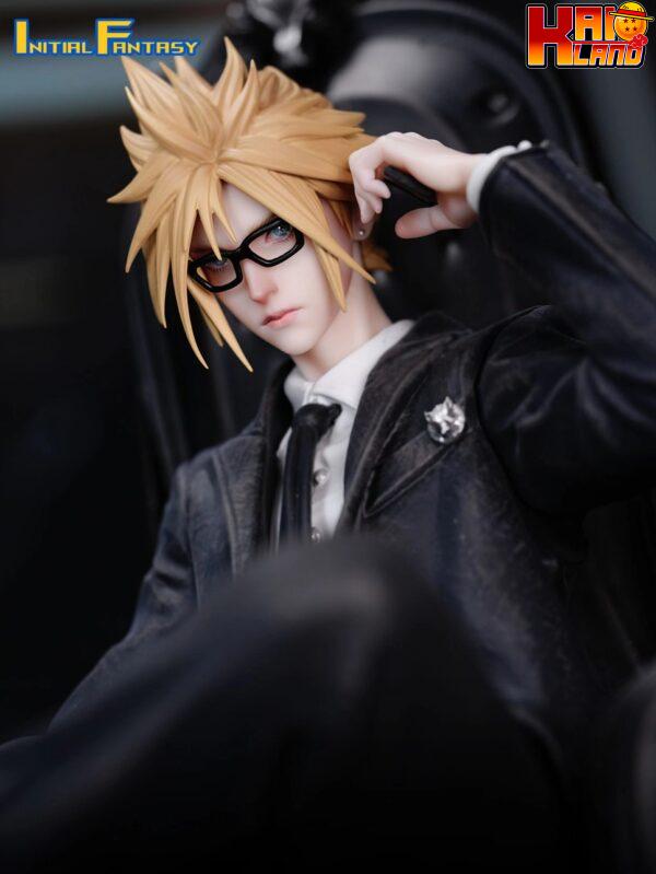 Final Fantasy Initial Fantasy Studio Suit Thug Bad Boy Cloud Strife Resin Statue 5