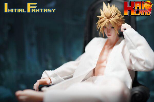 Final Fantasy Initial Fantasy Studio Suit Thug Bad Boy Cloud Strife Resin Statue 6