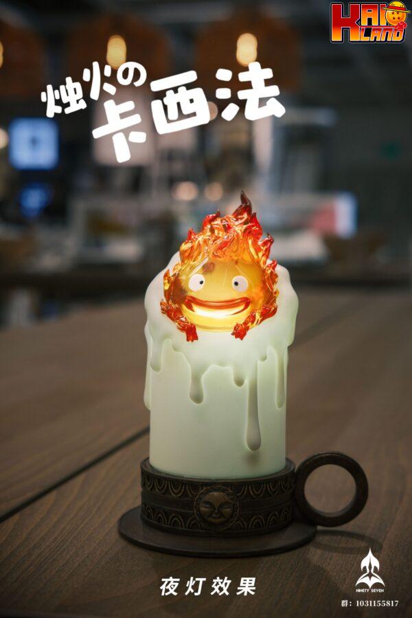 Howls Moving Castle Ninety Seven Studio Calcifer Resin Statue 2