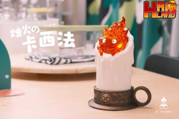 Howls Moving Castle Ninety Seven Studio Calcifer Resin Statue 5