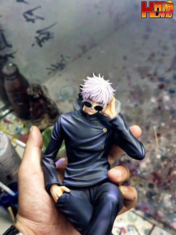Jujutsu Kaisen AA x AX Studio Sitting Satoru Gojo Resin Statue 2