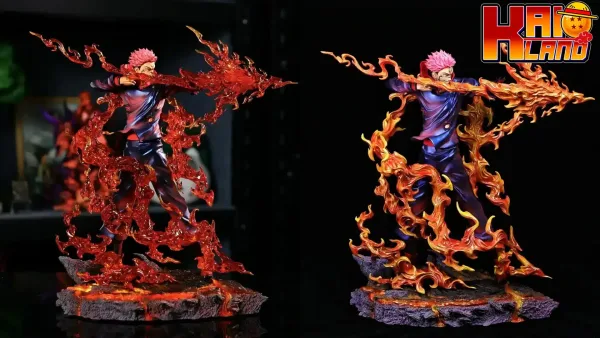 Jujutsu Kaisen DESIGN Studio King of the Curse Ryomen Sukuna Resin Statue 1 png