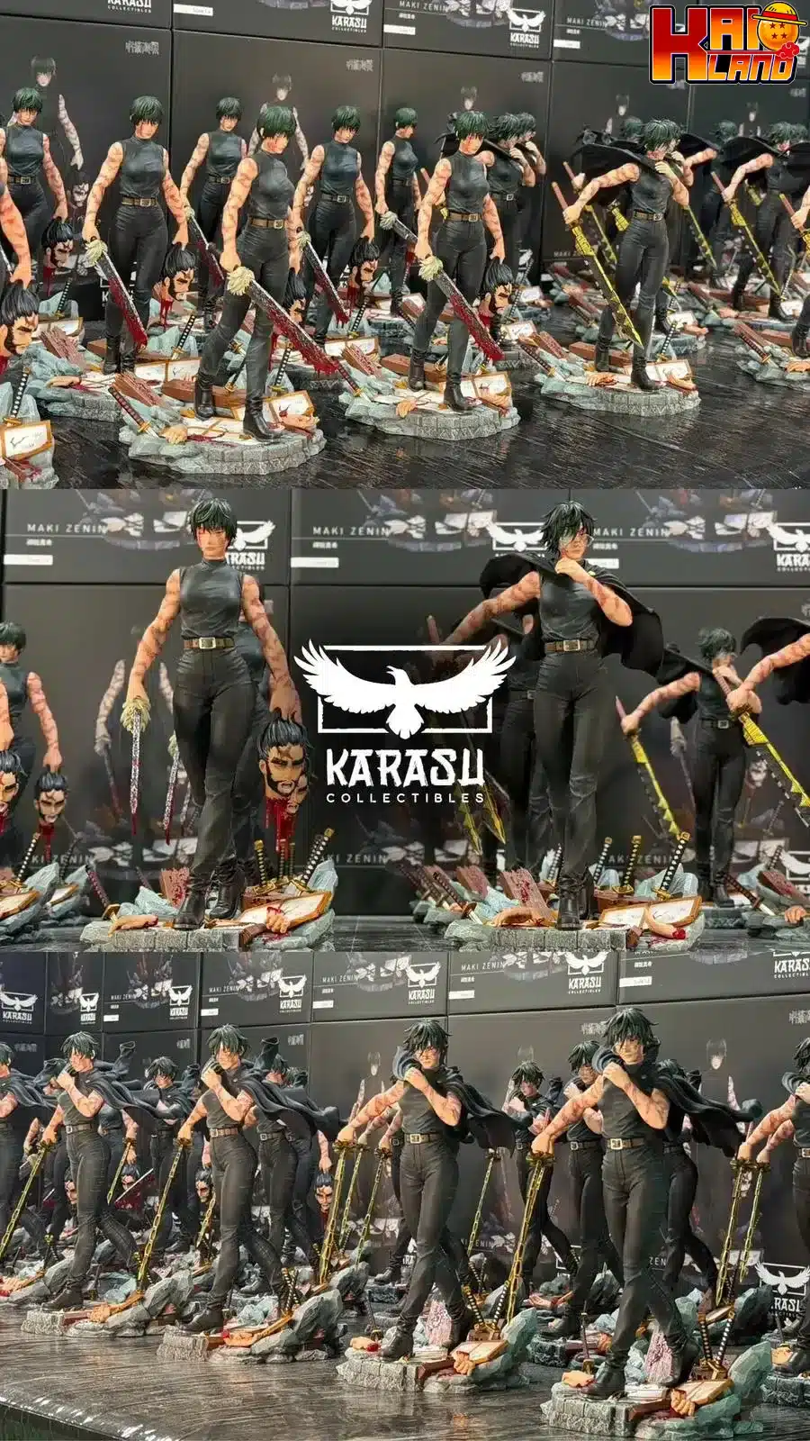 Jujutsu Kaisen Karasu Collectibles Maki Zenin Resin Statue
