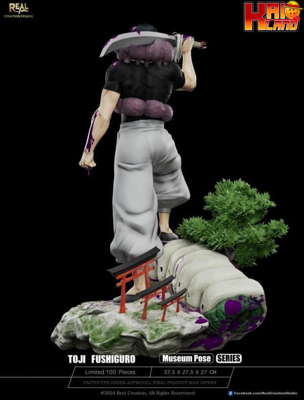 Jujutsu Kaisen Real Creation Studio Toji Fushiguro Resin Statue 3