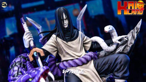 Naruto C4 Studio Sitting Orochimaru Resin Statue 3