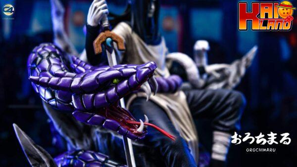 Naruto C4 Studio Sitting Orochimaru Resin Statue 4