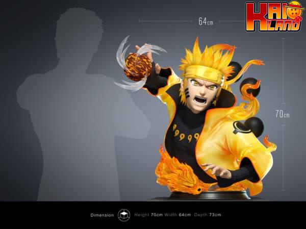 Naruto Chikara Studio Rikudou Sennin Naruto Bust Resin Statue 2