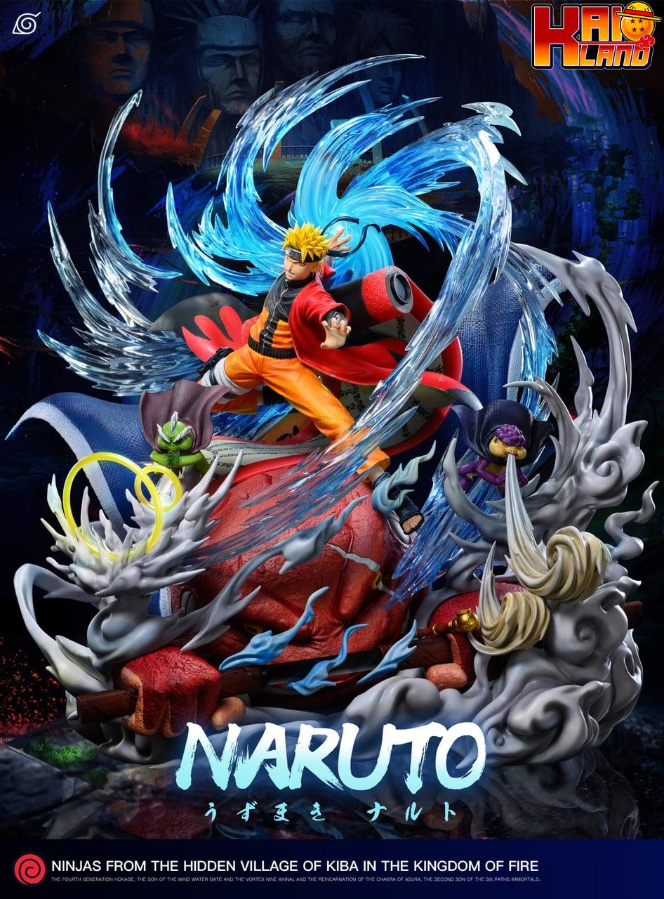 Naruto QiYuan Studio Sage Mode Naruto Resin Statue