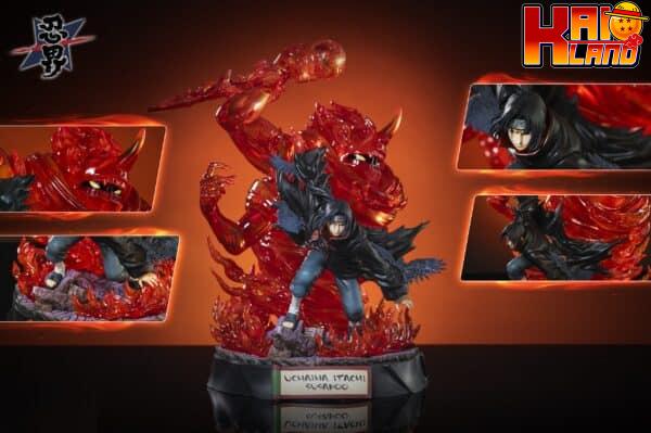 Naruto RenJie Studio Uchiha Itachi Susanoo Resin Statue 4