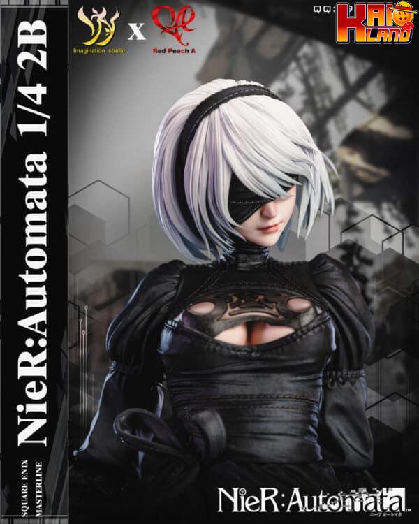 NieR Automata Imagination Studio 2B Resin Statue 3