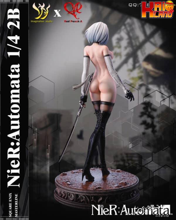 NieR Automata Imagination Studio 2B Resin Statue 4