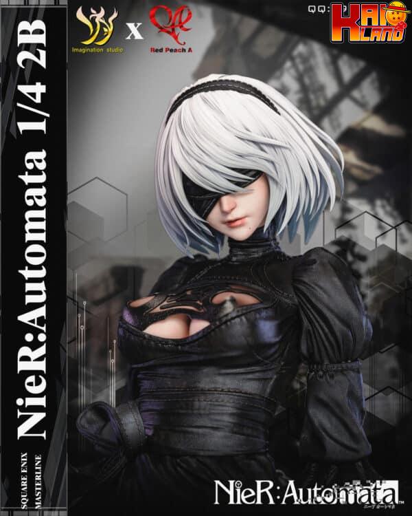 NieR Automata Imagination Studio 2B Resin Statue 5