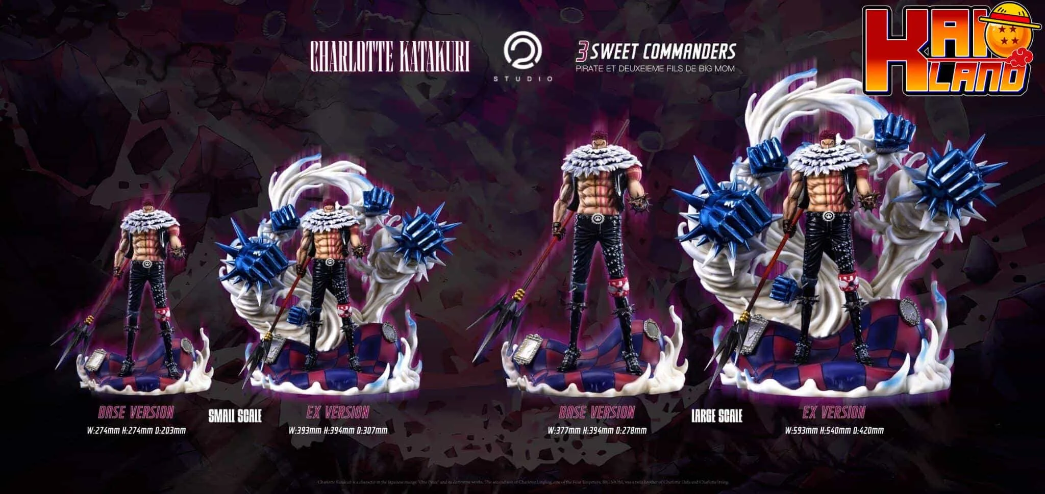 One Piece C2 Studio Katakuri Resin Statue