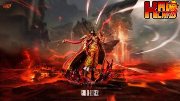 One Piece Ji Ke Studio Gol D Roger Resin Statue 3