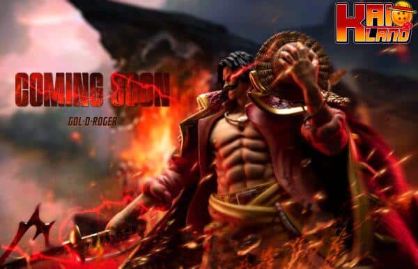 One Piece Ji Ke Studio Gol D Roger Resin Statue 5