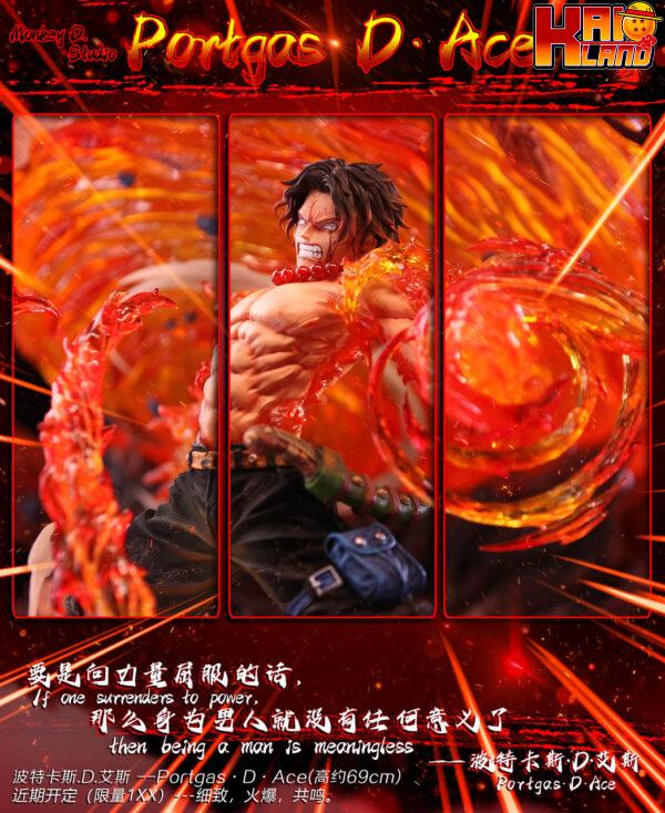 One Piece Monkey D Studio Ace Resin Statue 11