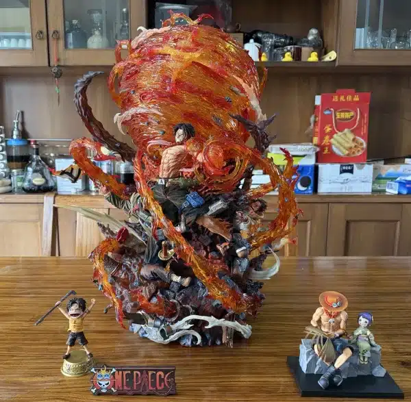 One Piece Monkey D Studio Ace Resin Statue 2 1