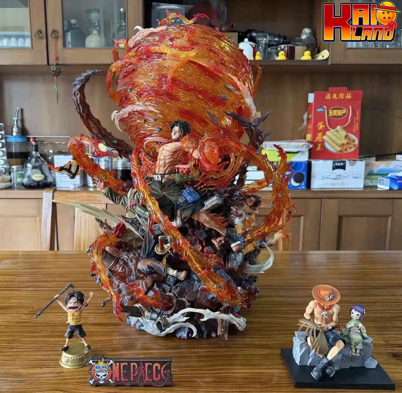 One Piece Monkey D Studio Ace Resin Statue