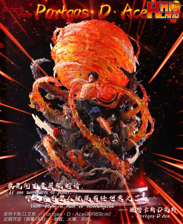 One Piece Monkey D Studio Ace Resin Statue 2