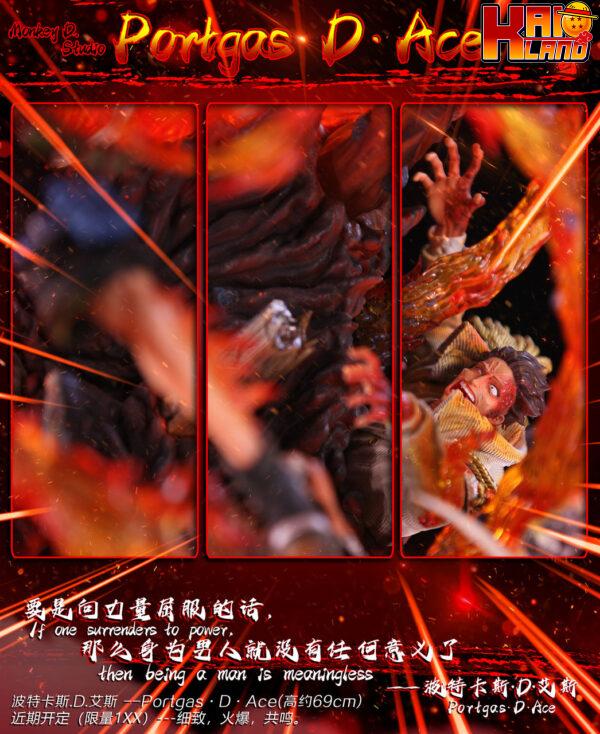 One Piece Monkey D Studio Ace Resin Statue 6