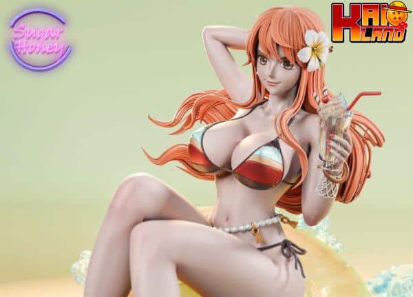 One Piece Sugar Honey Studio Swimsuit Nami Resin Statue 4