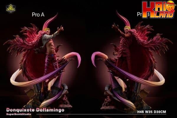 One Piece Super Bomb Studio Donquixote Doflamingo Resin Statue 1